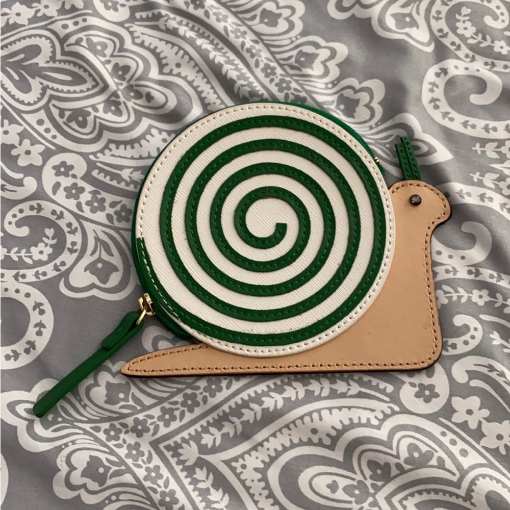 Kate Spade Leather Snail Coin Purse NWOT